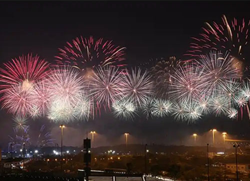 信丰县焰火晚会